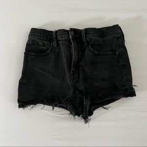 Madewell Denim Shorts Black